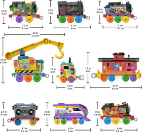 Thomas & Friends Sandy the Rail Speeder for speedy push-along play.