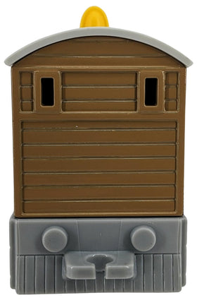Thomas & Friends Toby diecast train, rear view showing sturdy build.