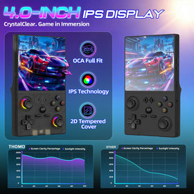 Thomo XF40V 4000mAh battery powers hours of portable gaming.