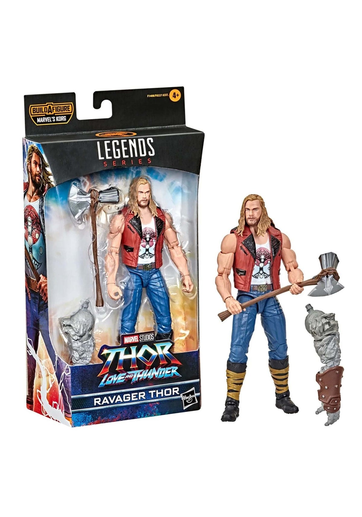 Collectors-ready packaging for Thor Marvel Legends Ravager Thor