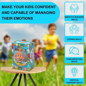 Thought-Spot Mad Smartz card deck with expressive prompts for emotional regulation practice.