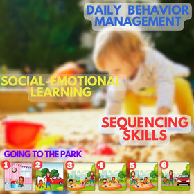 Thought-Spot sequencing cards: chores category to develop routines and descriptive language.