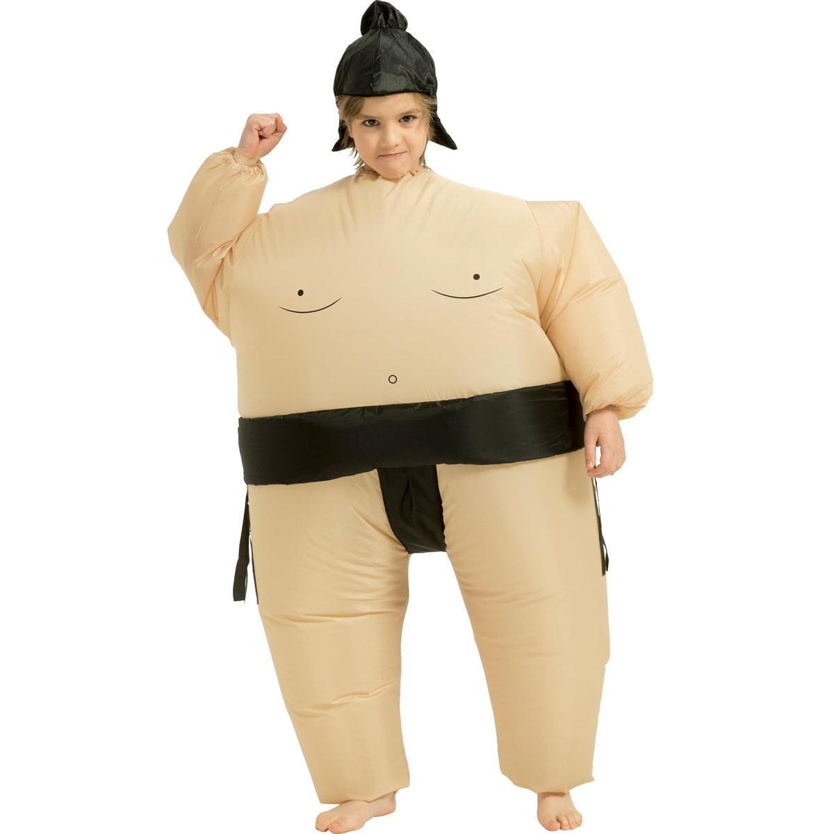 Threadsorcery Halloween party sumo costume creates a bold presence.