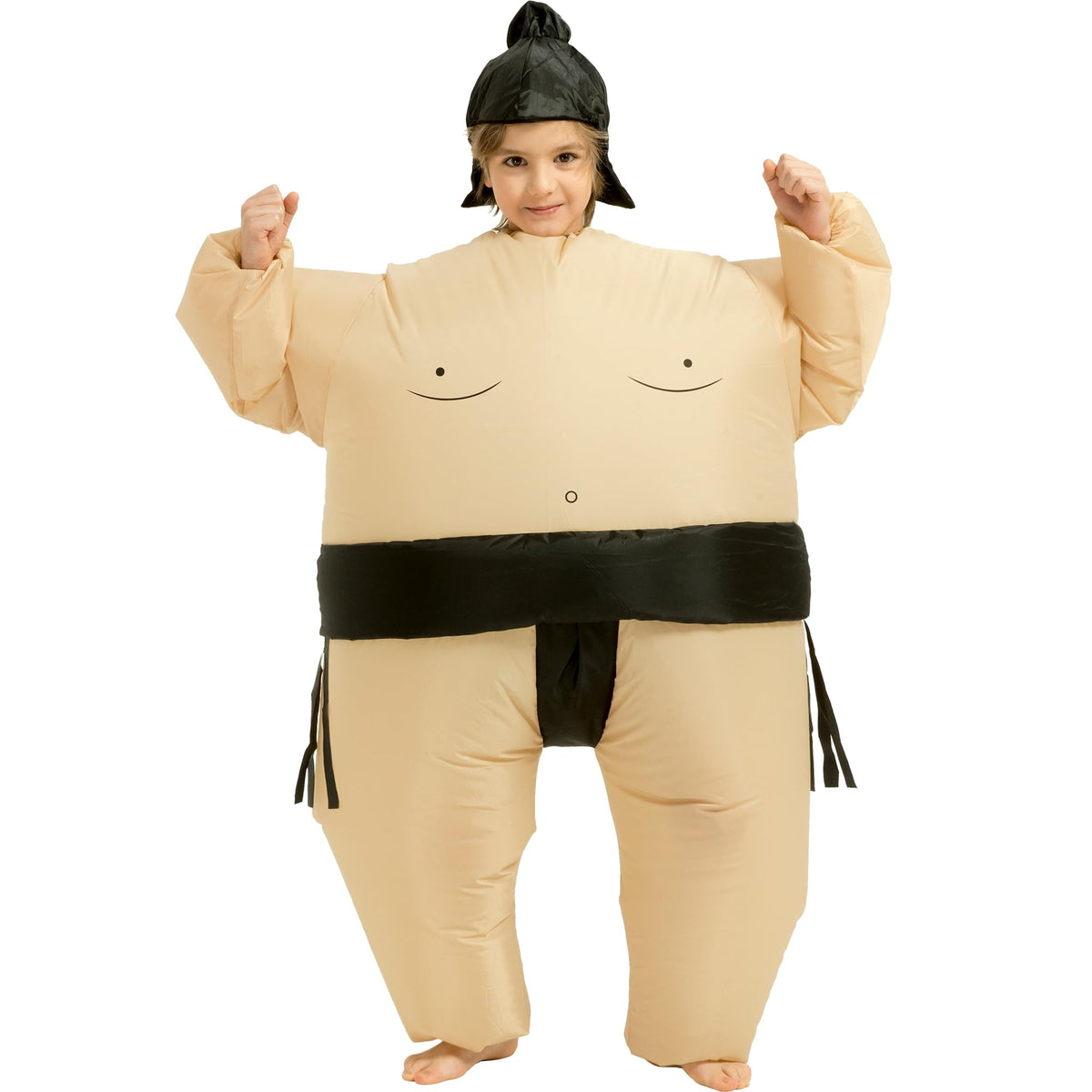 Threadsorcery one-size-fits-5-10-years sumo costume for kids.