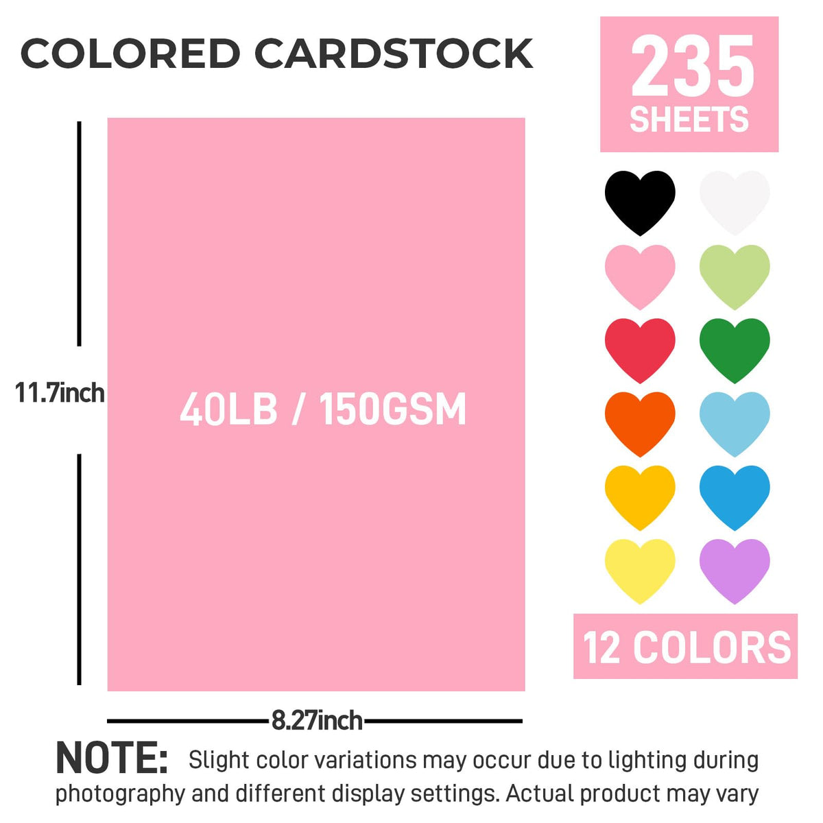 Three Otters 235Sheets easy-to-cut paper for quick classroom projects