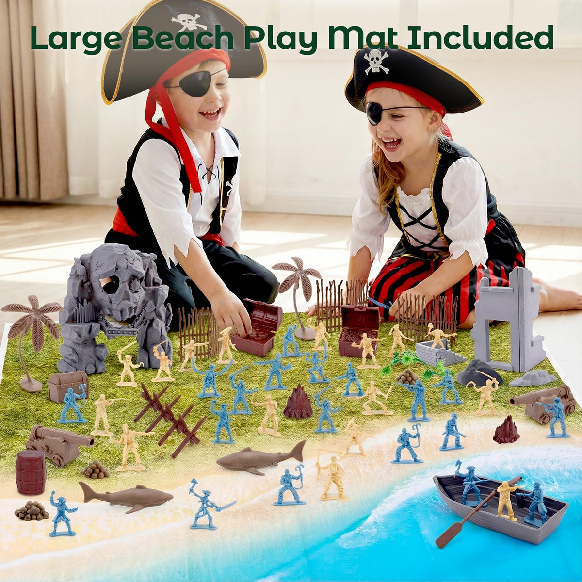 Three Otters blue pirate figure adds dynamic team raid play