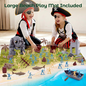 Three Otters blue pirate figure adds dynamic team raid play