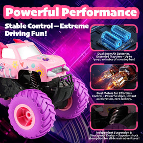 Threeking 2.4 GHz controller delivers responsive handling for exciting group play.