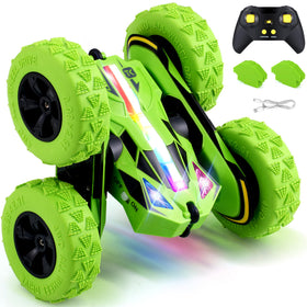 Threeking RC Stunt Car battery swap for uninterrupted play