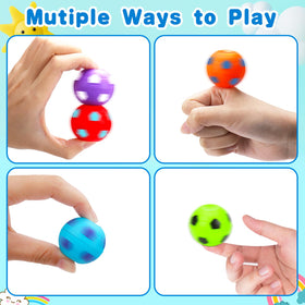 Child spins Thremhoo soccer ball fidget for focus.