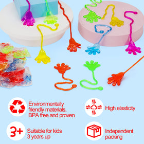 Thremhoo sticky hands non-toxic sensory toys for safe play