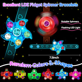Thremhoo LED bracelet on wrist creates bright, engaging party accessories for kids