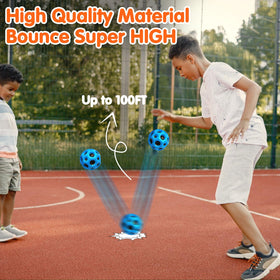 Thremhoo sensory ball with planetary indentations improves grip and coordination.