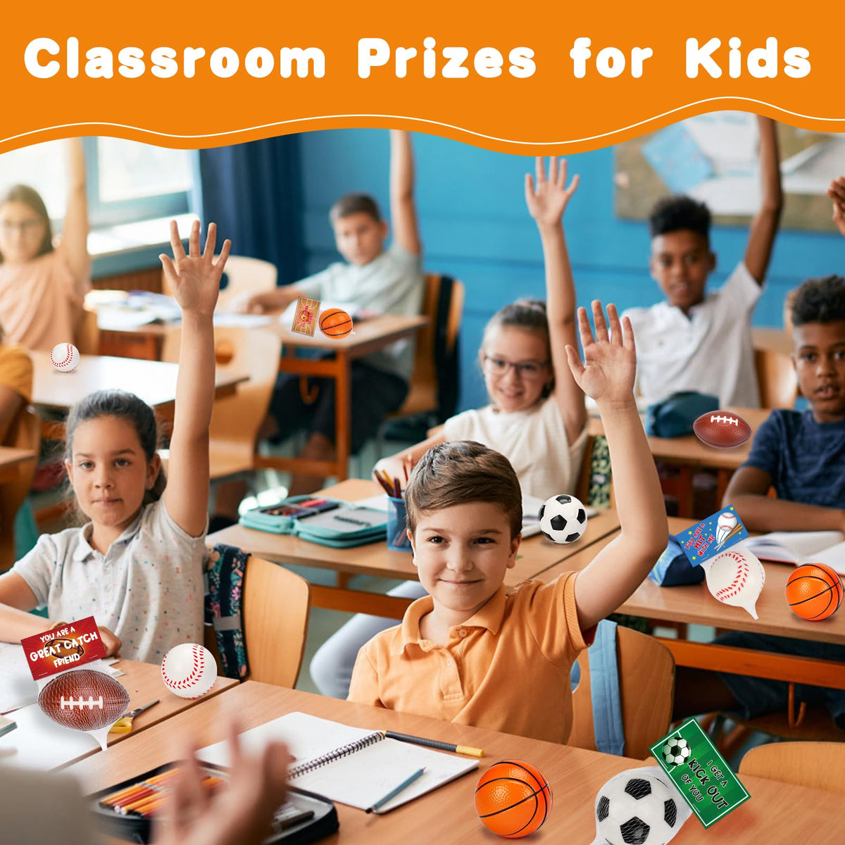 Thremhoo baseball stress balls promote tactile play and party decor