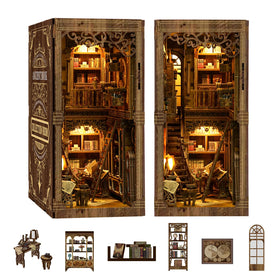 THRIVINGIVAN Book Nook Kit premium materials ensuring durable build