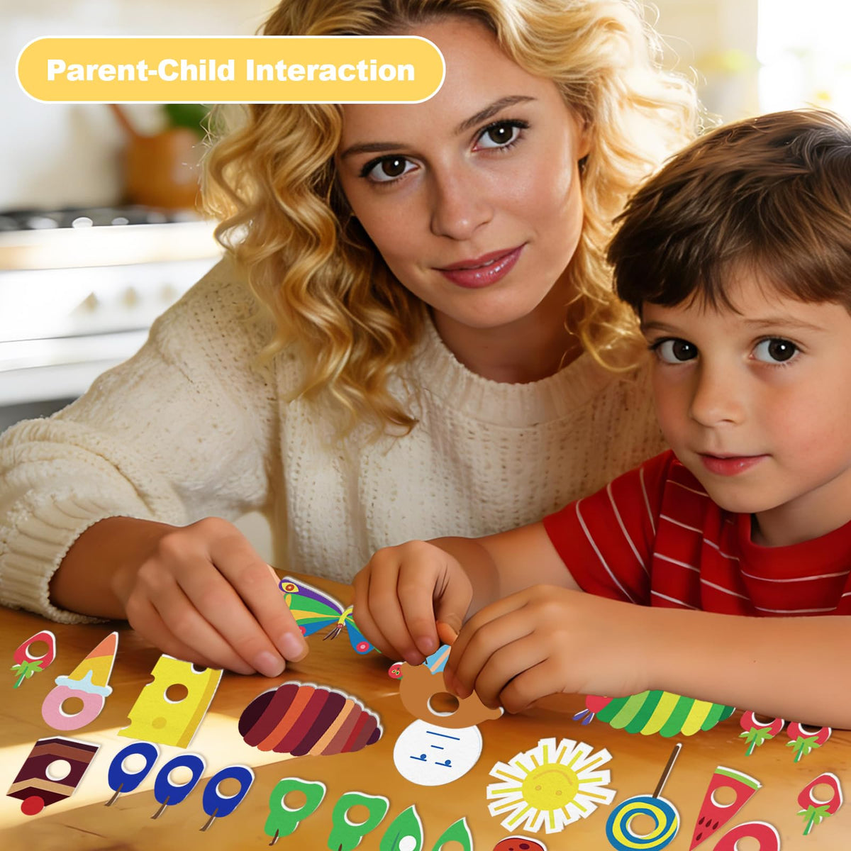 Thryvomniq easy-to-use reusable felt pieces encourage endless storytelling sessions