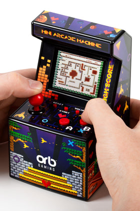Thumbs Up Orb mini arcade handheld for on-the-go retro gaming
