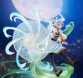 Thunder Tech Frieren figure showing a delicate expression, elegant addition to any shelf.