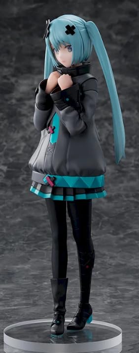 Thunder Tech Hatsune Miku Luminasta face detail captures a delicate, collectible expression.