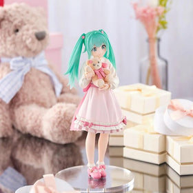 Thunder Tech Luminasta Hatsune Miku Vol 3 figure, expressive pose captures character energy.