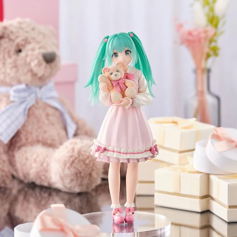 Thunder Tech Luminasta Hatsune Miku Vol 3 figure, side view, dynamic silhouette.