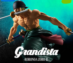 Thunder Tech Zoro II Grandista figure with premium paint for shelf display and gift.
