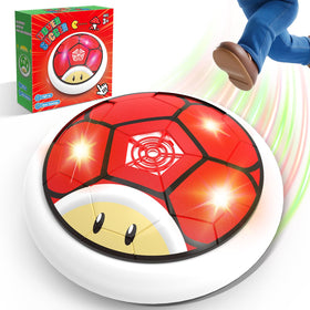 Thusine hover soccer ball with LED lights brightens indoor play and excitement.