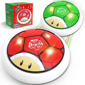 Thusine hover soccer ball pack two-pack set ready for indoor play and safe fun