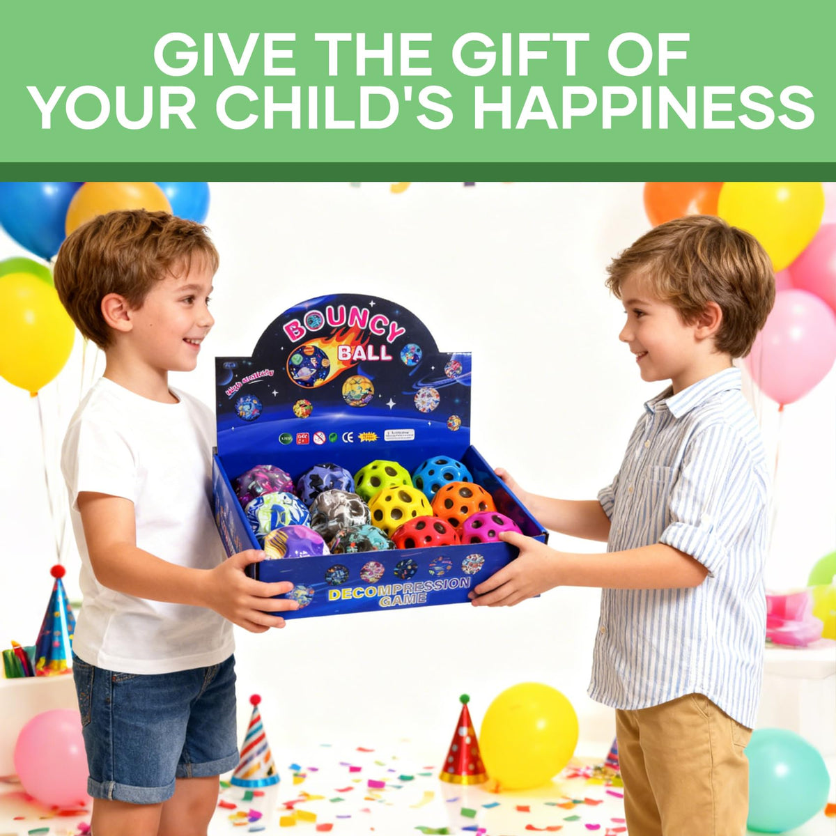 THWJLKK Moon Bouncy Ball ideal for indoor playgrounds and quick drills.