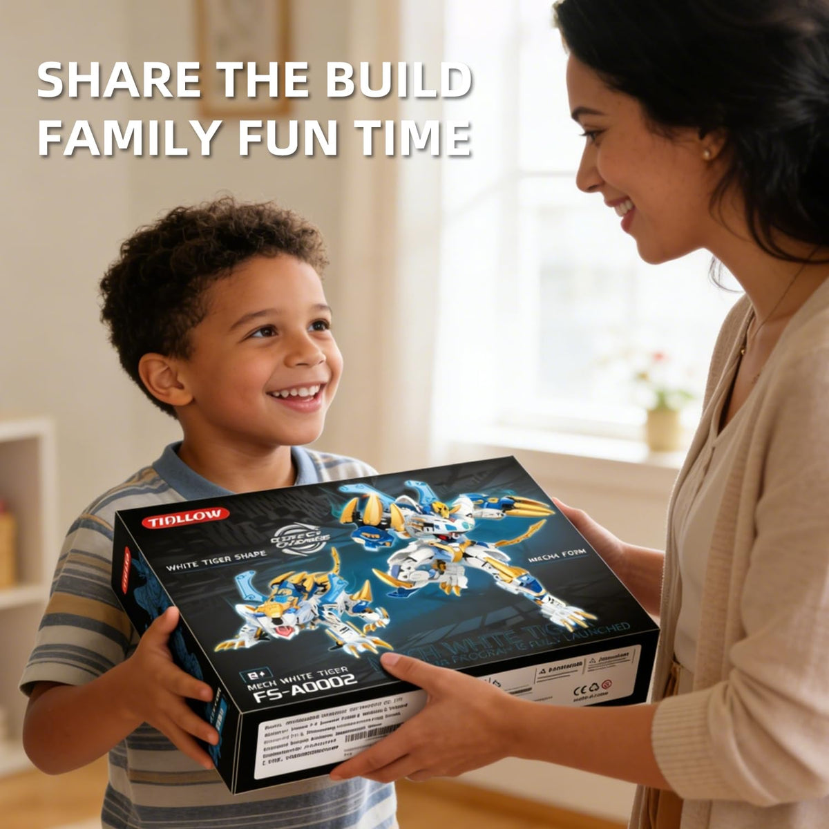 Includes compatible parts to mix with other brands for custom builds