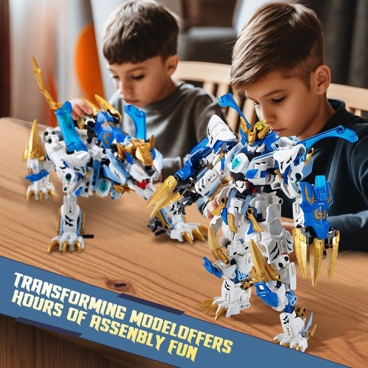 Mech mode pose ready for action display with balanced proportions