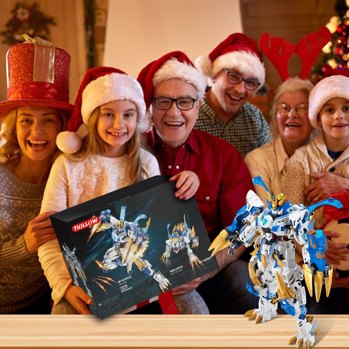 TIALLOW gift-ready kit suitable for teens and adult mech enthusiasts