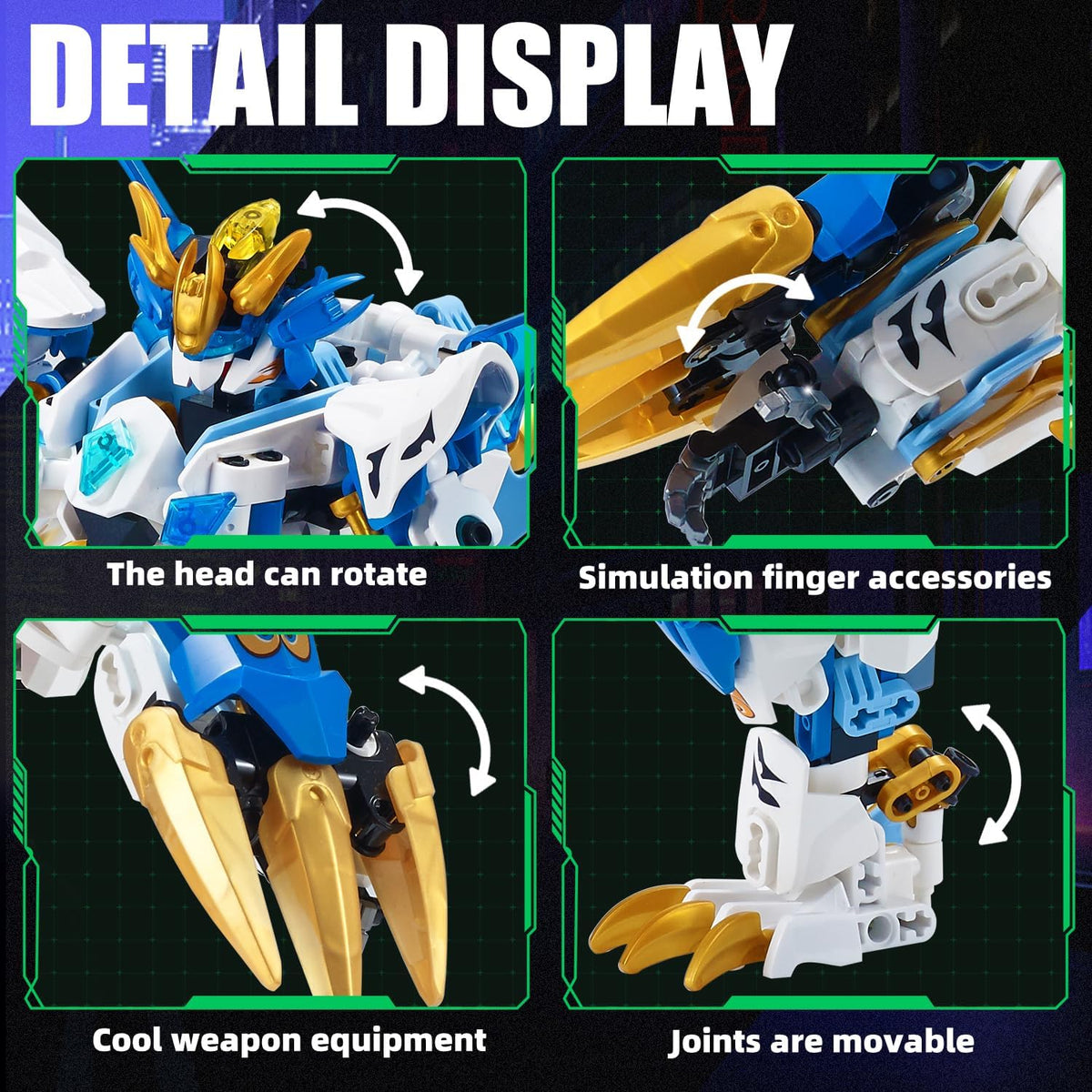 Step-by-step instructions page from TIALLOW kit enabling easy builds