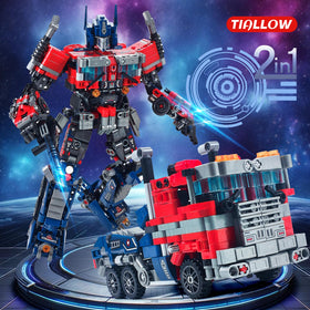 TIALLOW Transform Sets 2-in-1 transforming truck play encourages engineering exploration.