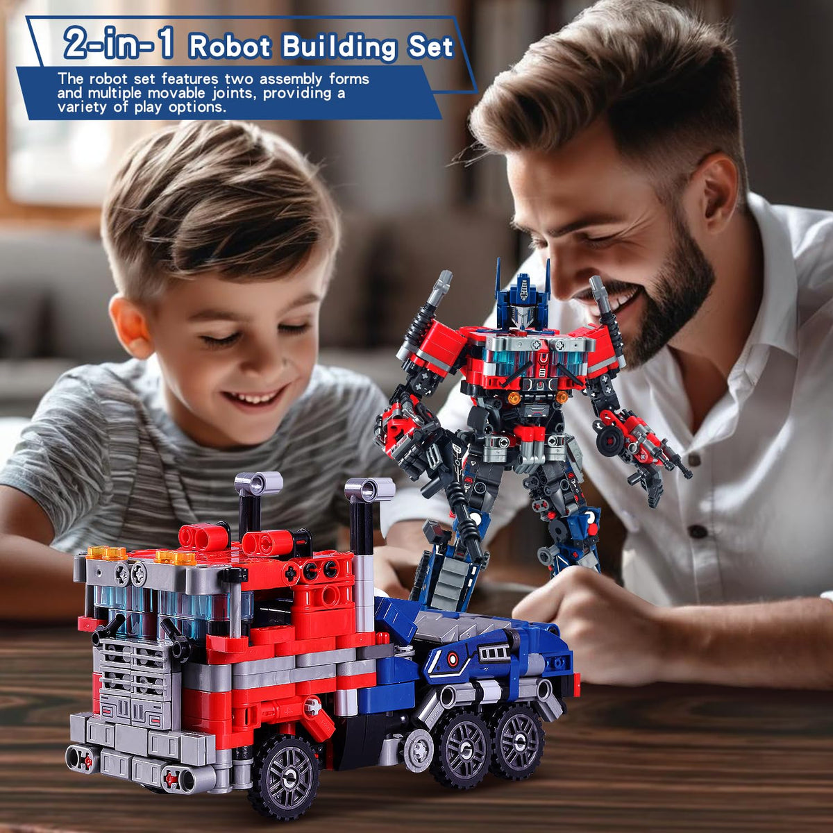 TIALLOW Transform Sets sci-fi detailed design appeals to builders and collectors.