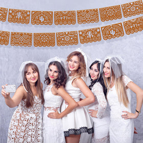 Durable waterproof Tiamon banner used outdoors for a fiesta