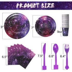 Tiamon galaxy napkins add absorbent convenience and festive flair.