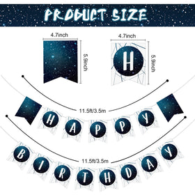 Tiamon galaxy space cutlery set for easy, complete place settings.