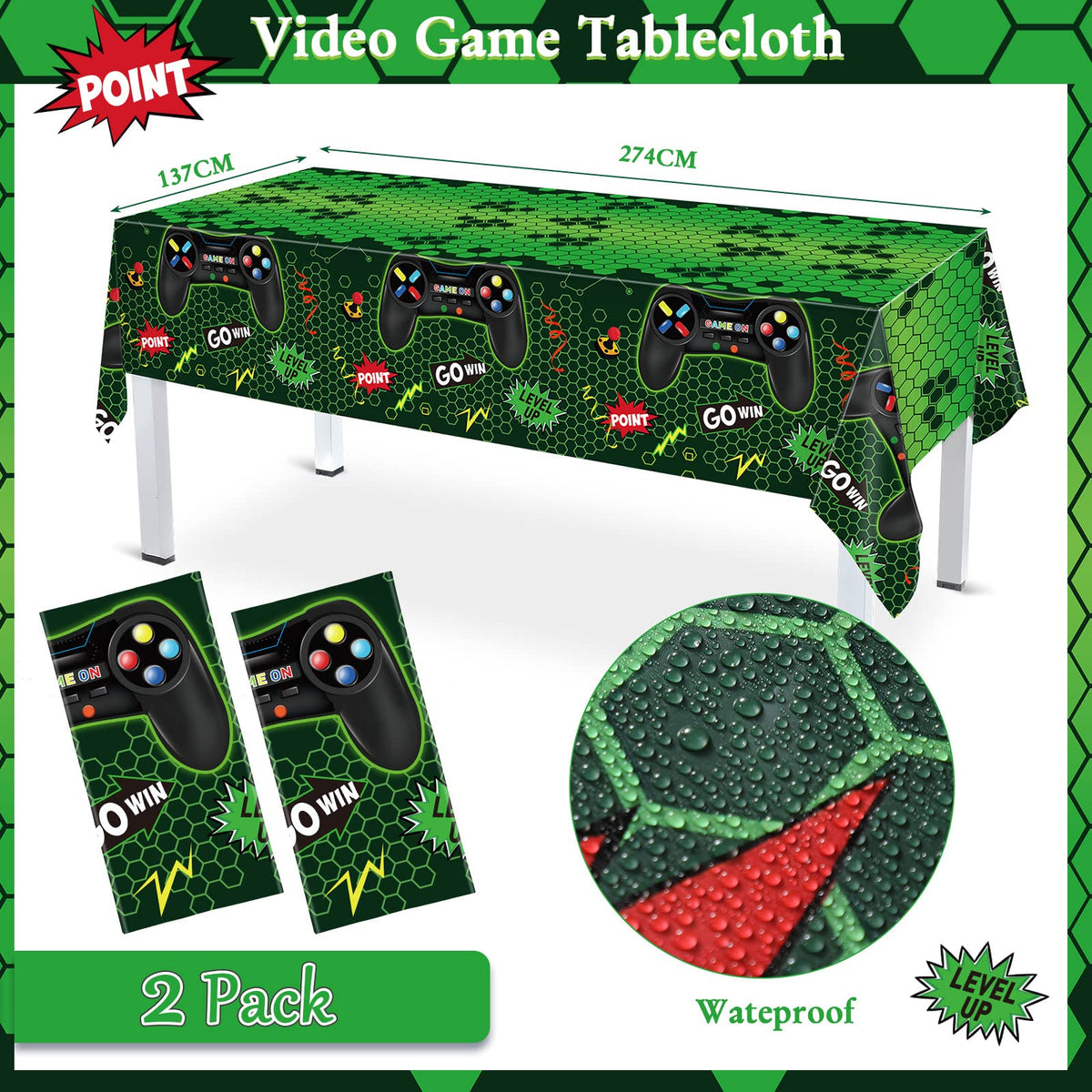 Tiamon 9-inch game plates for meals and snacks