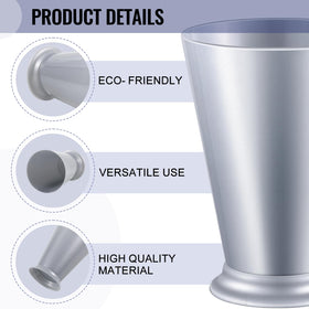 Tiangrid mint julep cups with safe edges provide comfortable handling at events.