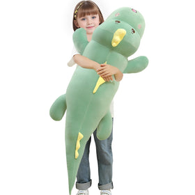 Tianmihou giant dinosaur plush 32-inch front view for cozy hugs