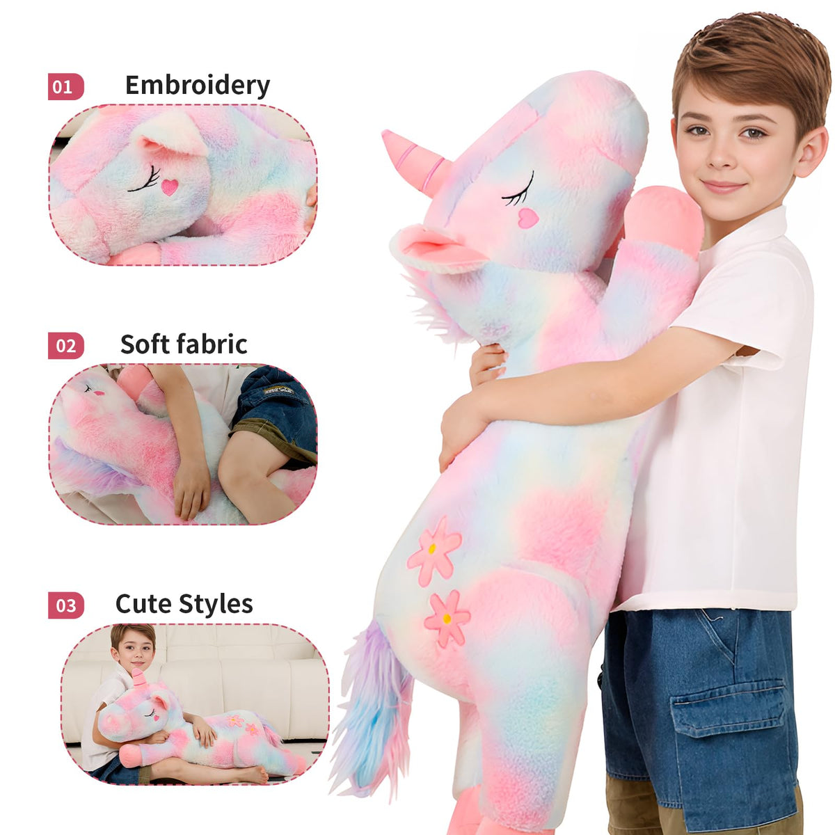 Tianmihou ultra-soft plush fabric delivering a warm, cuddly feel