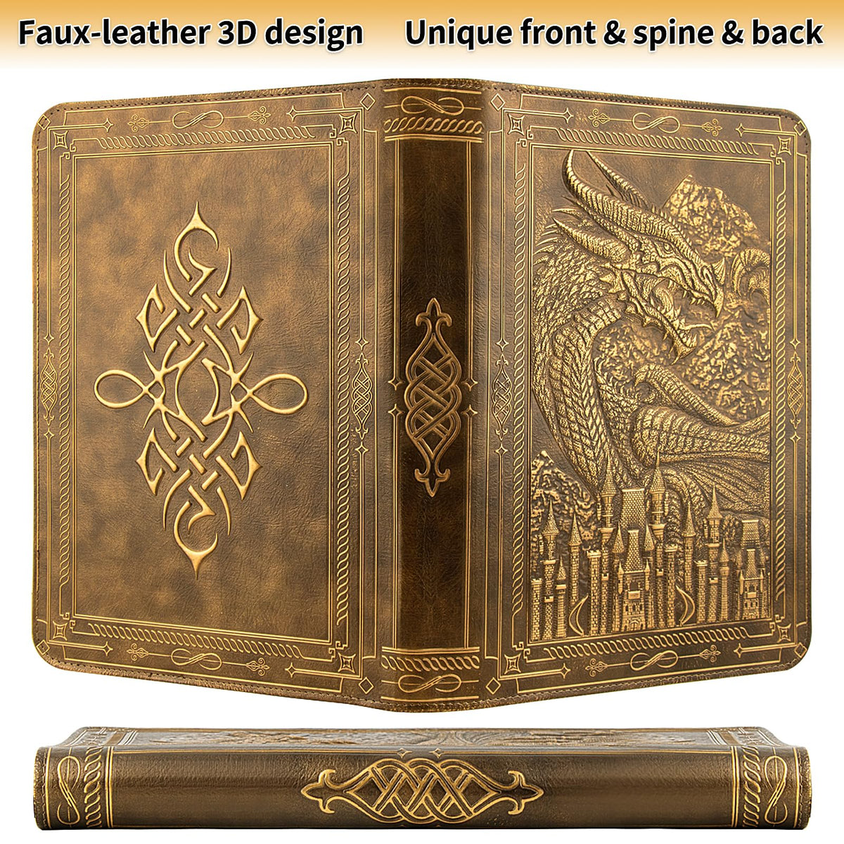 TIANREN binder with 360 side-loading pockets for easy card access