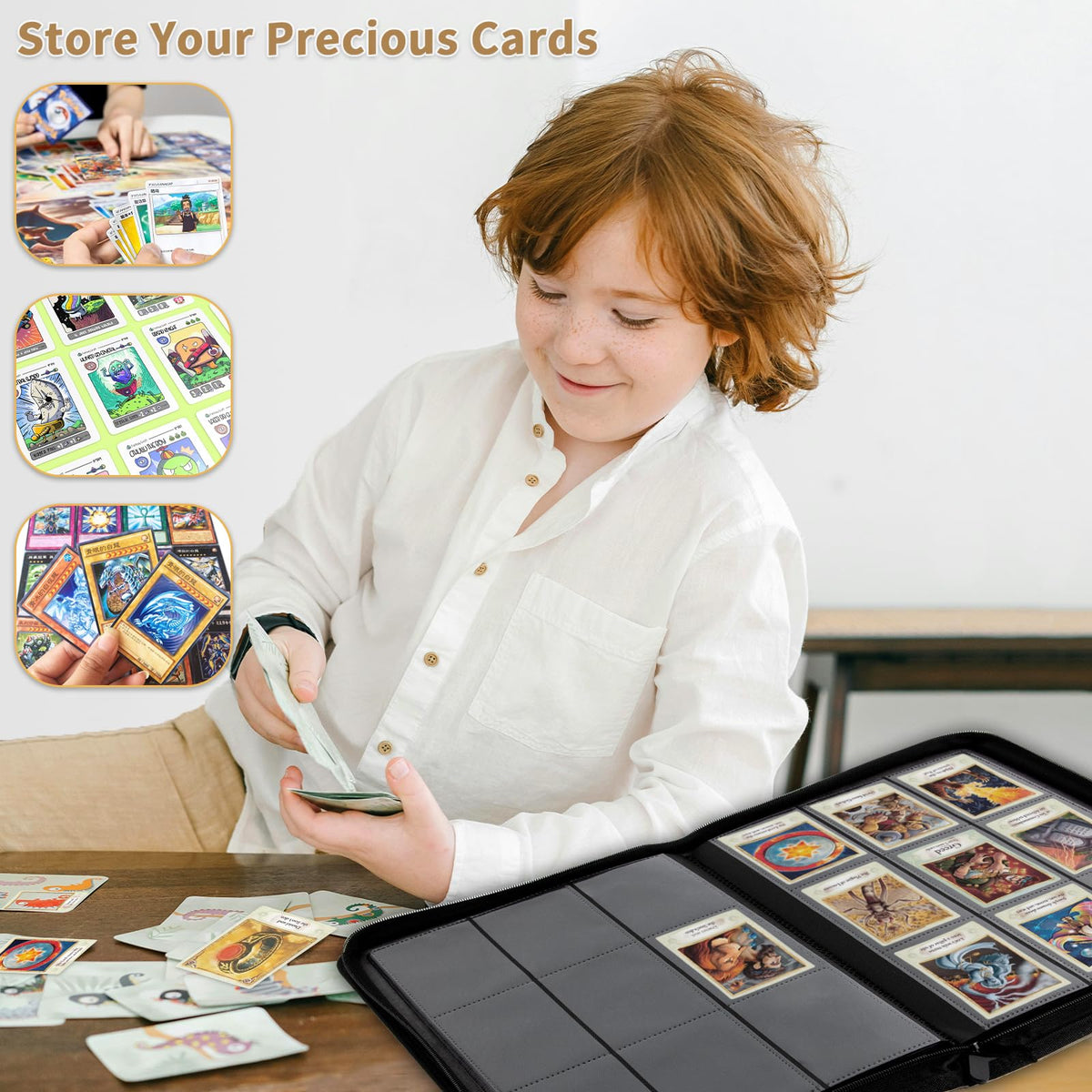 TIANREN card pocket and folder dimensions for planning storage