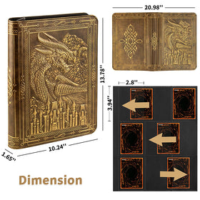 TIANREN soft interior reduces scratches on stored cards