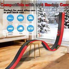 TIANYAO flex-track suction cups securely grip windows and tables for stable play.