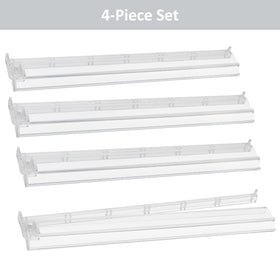Racks in use during a game to showcase table-ready organization