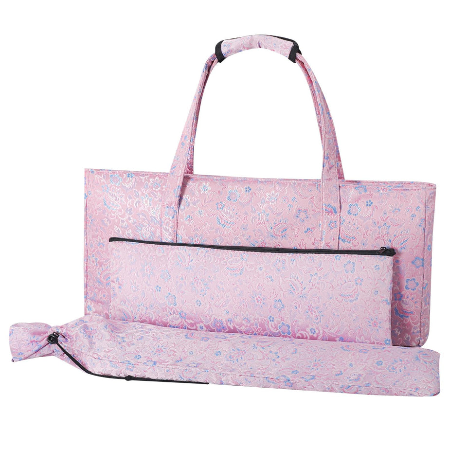 TIASUSAN empty mahjong set bag with ample interior space for a full American set.