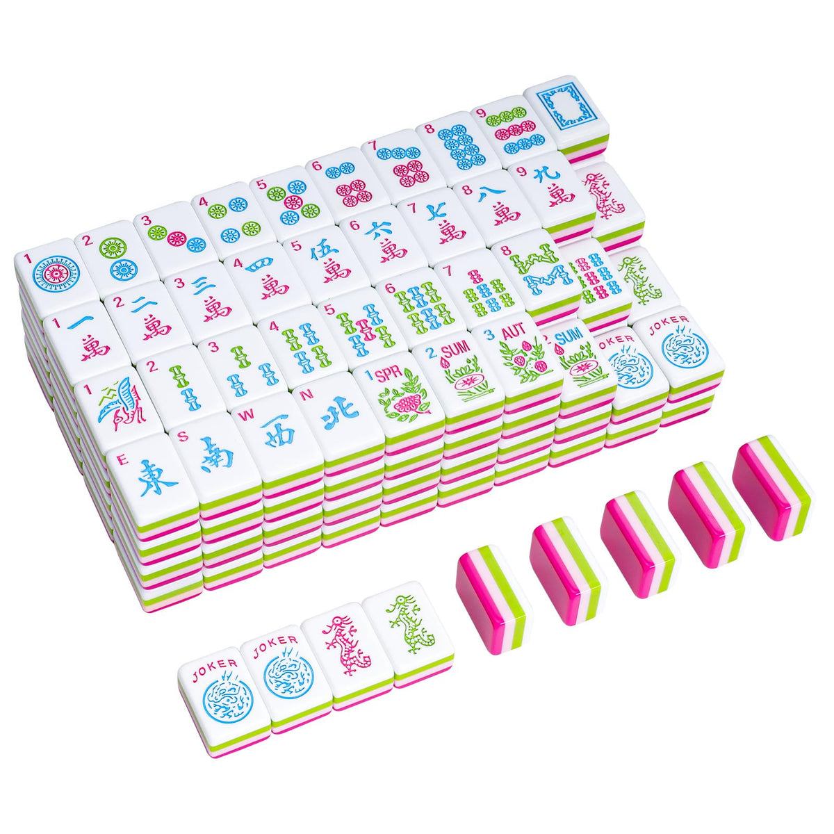 TIASUSAN engraved American mahjong tiles for smooth gameplay