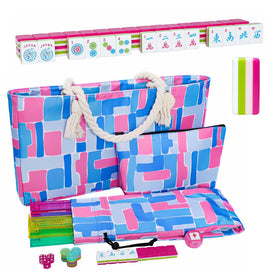 TIASUSAN four-layer American Mahjong tiles with clear patterns for easy identification